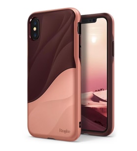 Ringke Wave iPhone X ile Uyumlu KIlıf Rose Blush