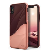 Ringke Wave iPhone X ile Uyumlu KIlıf Rose Blush