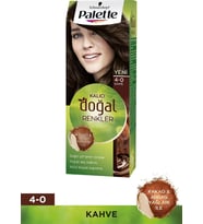 Palette Natural Doğal Renkler Saç Boyası 4-0 Kahve