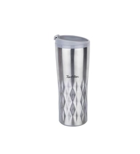 SILVER YILDIZ DESENLİ PASLANMAZ ÇELİK TERMOS 470ML (Karışık)