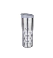 SILVER YILDIZ DESENLİ PASLANMAZ ÇELİK TERMOS 470ML (Karışık)