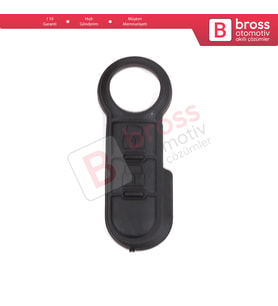 Citroen Relay Fiat Ducato Peugeot Boxer için 2 Tuş Düğmeli Uzaktan Kumanda Anahtarı Kauçuk Düğme Pedi 71776160