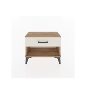 Arges Komodin Tek Çekmeceli 60x30x48 Çam-Aytaşı