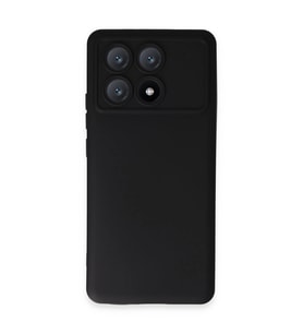 Xiaomi Poco X6 Pro Kılıf Nano İçi Kadife Silikon - Siyah