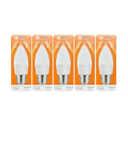 (5 Adet) Osaka 7W (50W) 6500K (Beyaz Işık) E27 Duylu (Kalın Duy) Mum Led Ampul