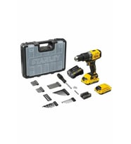 Fatmax Scd700D2Ka  18V 2Ah V20 Çift Akü Darbesiz Matkap + 100 Parça Aksesuar Seti