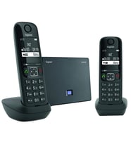 Gigaset AS690 IP Duo Dect Telsiz Telefon (Siyah)