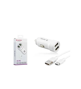 GENAX GNX017 TYPE-C 2USB ARAÇ ŞARJ SET 3.2A 15W