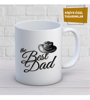 Kişiye Özel İsim Yazılabilir Best Dad Kupa Bardak