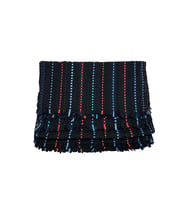 Oto Koltuk  Serme  Kilim  3”lü  Takım  Kırmızı & Mavi çizgili