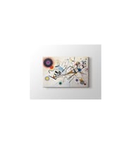 Wassily Kandinsky - Kompozisyon Vııı Premium Kanvas Tablo