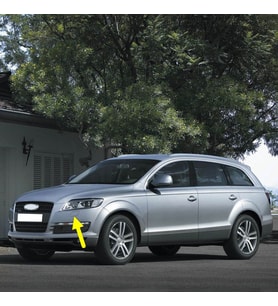 Audi Q7 2007-2008-2009 Sol Ön Far Yıkama Pompası Kapağı 4L0955275