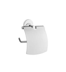 Vitra Base 300 Krom Kapaklı Tuvalet Kağıtlığı