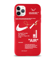 Apple iPhone 11 Pro Uyumlu Lansman Kılıf Sneakers Tasarımlı Altı Kapalı İçi Kadife Kaplı  Kapak (Şeffaf)