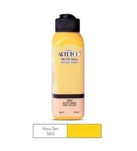 Artdeco Akrilik Boya 140 ML Koyu Sarı 070R-3602