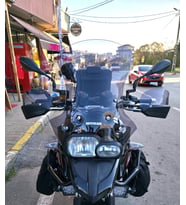 MOTOCAM BMW F 700 Ön Cam 2012-2019 Model 56cm Füme Renkli 4mm