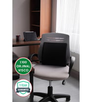 Ortopedik Koltuk Minderi Bel Sırt Desteği Yastığı 36x34 Cm