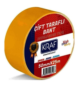 Çift Taraflı Bant 19 mm x 25 mt