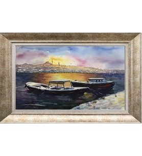 GÜMÜŞ ÇERÇEVELİ TABLO N1097