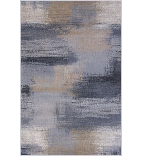 Eliana Home Baskılı, Yıkanabilir Kaymaz Taban Salon Halısı LNA1090 100x150 cm (Gri)