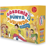 Gökdeniz Dünya Turunda 2 (10 Kitap) - Vildan Özdemir - Mavi Kirpi Yayınları