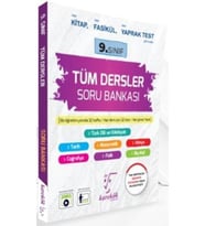 Karekök Yayınları 2025-2026 Müfredat TYT 9.SINIF TÜM DERSLER SORU BANKASI (Çok Renkli)