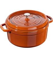 Staub 405112980 Döküm Tencere, Yuvarlak, Tarç (Çok Renkli)