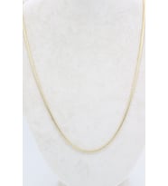 STİL İNCİSİ/XUPING JEWELRY  BALIK SIRTI  İNCE MODEL KOLYE (Altın)