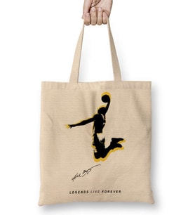 Kobe Bryant Legend Live Forever Bez Çanta Uzun Saplı