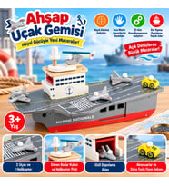 Ahşap Uçak Gemisi ve Aksesuarları