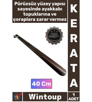#Kerata Sağlam Kalın Demir Dayanıklı Ergonomik Uzun Ayakkabı Çekeceği Kerata Metal Çekecek 40 Cm