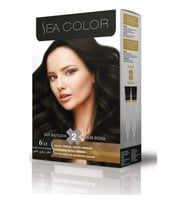 Sea Color Saç Boyası 6/11 Yoğun Koyu Küllü Kumral