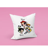Power Puff Girls Tasarımlı Yastık Kişiye Özel