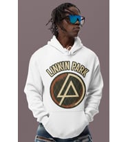 Linkin Park Rock Metal Müzik Grubu Baskılı Unisex Oversize Hoodie