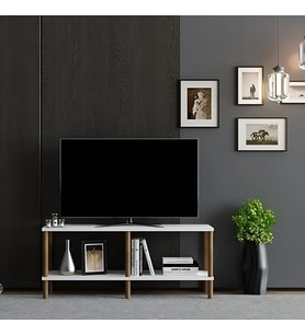 TV Sehpası Şota Beyaz 90 cm