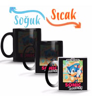 Sonic The Hedgehog Sihirli Kupa Bardak Porselen