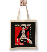 One Piece Luffy 07 Bez Çanta Uzun Saplı