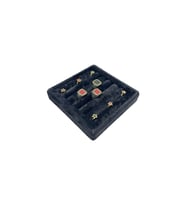 Yüzük Küpe Koldüğmesi Takı Standı Siyah 15 x 15 Cm