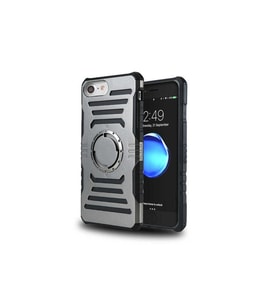 Apple iPhone 5 Uyumlu Kılıf Zore 2 in 1 Kol Bandı (Füme)