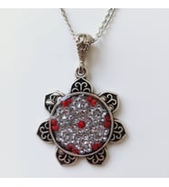 Epoksi taşlı kolye