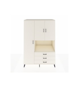 Kronos Dolap 6 Raflı 3 Çekmeceli 3 Kapaklı 132x59x195 Aytaşı-Aytaşı/Aytaşı