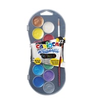 CARİOCA SULU BOYA 30 MM.12'Lİ METALİK