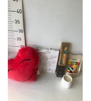 Peluş Kalpli Hediye Seti