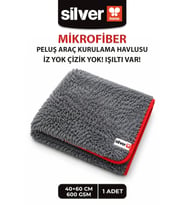Premium 600 GSM Peluş Mikrofiber Araç Kurulama Havlusu 40x60 cm Ultra Emici Oto Kurulama Bezi Çizmez İz ve Tüy Bırakmaz
