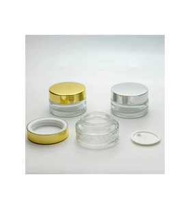 BOŞ KREM KAVANOZU 30 ML (4 ADET) ŞEFFAF BOŞ ŞİŞE