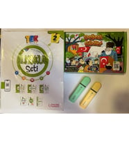 Palme Tek 2.Sınıf Eğitim Seti 2024/2025 ( Hikaye Seti + 2 Adet Highlighter Kalem Hediyeli )