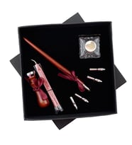 Steelpen Calligraphy Kristal Şişe Ahşap Kaligrafi SK290