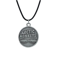 Arctic Monkeys Deri ip Kolye - Gümüş Kaplama - Kadın Erkek Kolye - No:1025