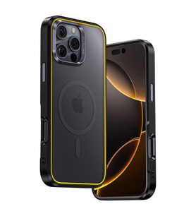 Aohi The Future Iphone 16 Pro Max Kılıfı, Magsafe Uyumlu Telefon Kılıfı, Siyah