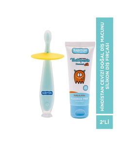 SET Hindistan Cevizi Diş Macunu - Silikon Diş Fırçası